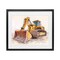 Stupell Industries Industrial Bulldozer Drawing Framed Print Under Glass, design by Steve Hunziker